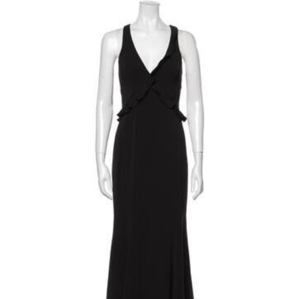 Black Designer Gown, size 6
